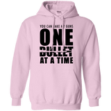 One Bullet At A Time Gun Rights Hoodie