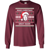 Make Christmas Great Again Trump Long Sleeve T-Shirt