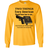 Guns And The Bible Long Sleeve T-Shirt