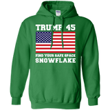 Trump 45 Snowflake Hoodie