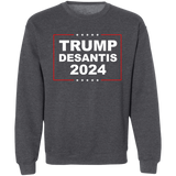 Trump Desantis 2024 Crewneck Pullover Sweatshirt