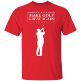 Trump Make Golf Great Again Short Sleeve. T-Shirt