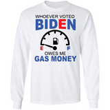 Funny Biden Gas Prices LS Ultra Cotton T-Shirt