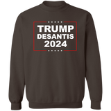 Trump Desantis 2024 Crewneck Pullover Sweatshirt