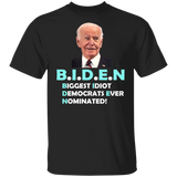 Hilarious Biden 'Biggest Idiot' T-Shirt