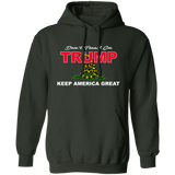 Don't TREAD on TRUMP Pullover Hoodie 8 oz.