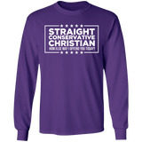 Straight Conservative Christian LS Ultra Cotton T-Shirt