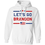 Let's Go Brandon USA Flag  Pullover Hoodie