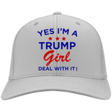 Yes I'm A Trump Girl Cap