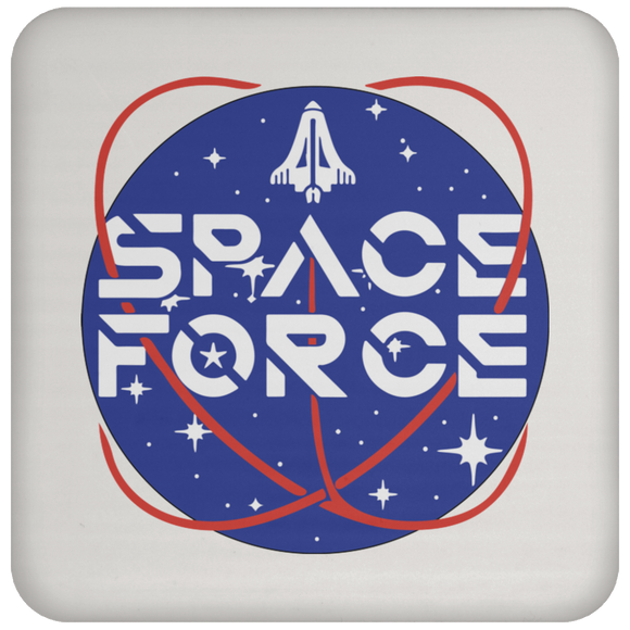 Trump's Space Force Logo Drink Coaster