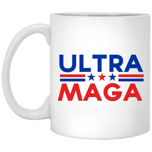 Trump Ultra MAGA  11 oz. White Mug