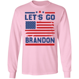 Let's Go Brandon Large Flag  LS Ultra Cotton T-Shirt