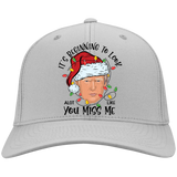 Trump Christmas Miss Me Twill Cap