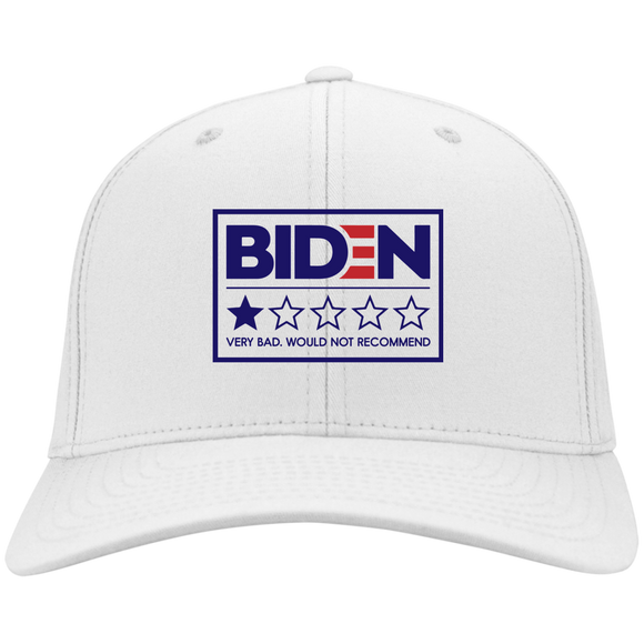 Funny Bad Biden Review Twill Cap
