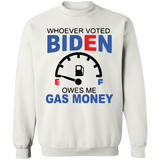 Funny Biden Gas Prices  Crewneck Pullover Sweatshirt