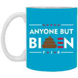 Funny Anyone But Biden White Mug