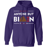 Funny Anyone But Biden  Pullover Hoodie