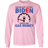 Funny Biden Gas Prices LS Ultra Cotton T-Shirt