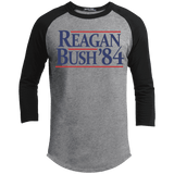 Reagan Bush '84 Presidential Election Retro Long Sleeve Tee