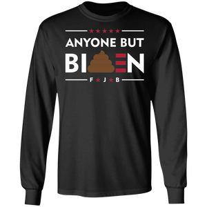 Funny Anyone But Biden  LS Ultra Cotton T-Shirt