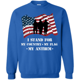 I Stand For The Anthem Patriotic Sweatshirt