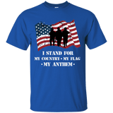 I Stand For The Anthem Patriotic T-Shirt
