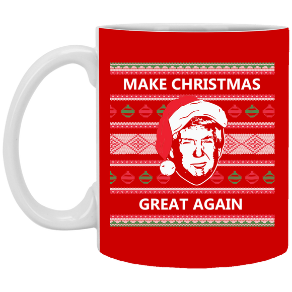 Make Christmas Great Again Trump Coffee Mug!