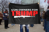Gun Owners For Trump Flag - Subscriber Exclusive