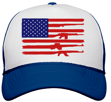 Gun Flag Hat
