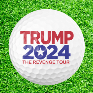 Trump 2024 "The Revenge Tour" Golf Ball