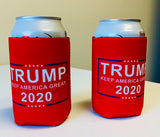 Red Trump 2020 Drink Koozie