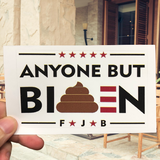 Anyone But Biden Sticker - Exclusive