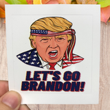 Trump Yelling Let's Go Brandon!