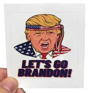 Trump Yelling Let's Go Brandon!