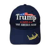 Trump 2024 Save America Again Signature Hat - Subscriber Exclusive