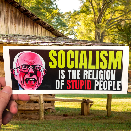 Bernie Sanders Socialism Sticker – Patriot Powered Products