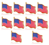 American Flag Lapel Pendant