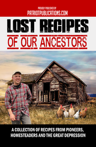Lost Recipes Of Our Ancestors - Book