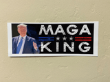 MAGA King Bumper Sticker