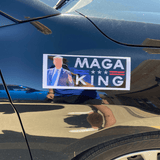 MAGA King Bumper Sticker - Text Subscriber Exclusive