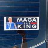 MAGA King Bumper Sticker - Text Subscriber Exclusive