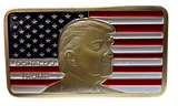 Trump USA Flag Gold Bar - Subscriber Exclusive