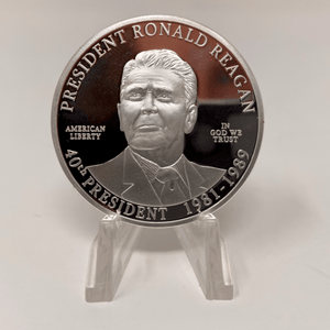 President Ronald Reagan Commemorative Silver Coin