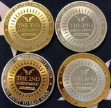 The Second Amendment "Legacy" Collectable Coin Set (See Options)