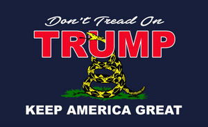 Don't Tread On Trump Flag