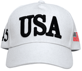 White USA Hat - Subscriber Exclusive