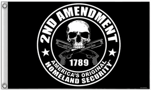 Original Homeland Security 2nd Amendment Flag