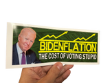 Bidenflation Bumper Sticker