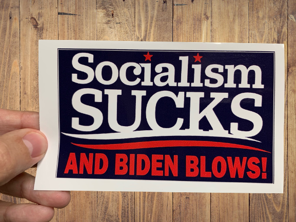Socialism SUCKS Bumper Sticker