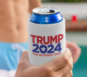 Trump 2024 The Revenge Tour Drink Koozie